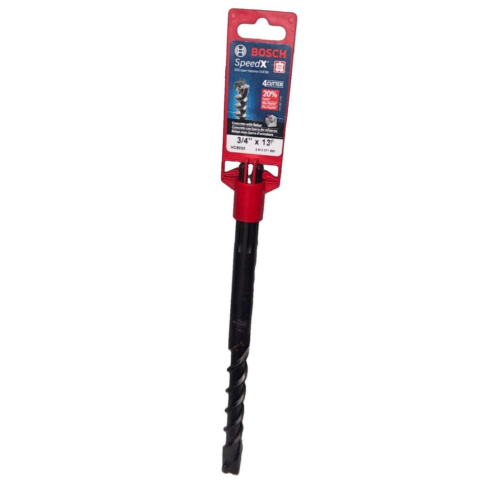 Bosch HC5030 3/4-Inch x 8-Inch x 13-Inch Wild Bore SDS Max Rotary Hammer Bit